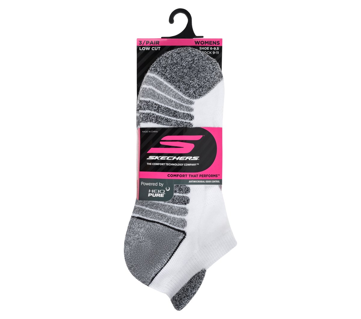Women|Clothing Skechers 3 Pack Women's Half Terry Low Cut Socks | Skechers Women|Clothing