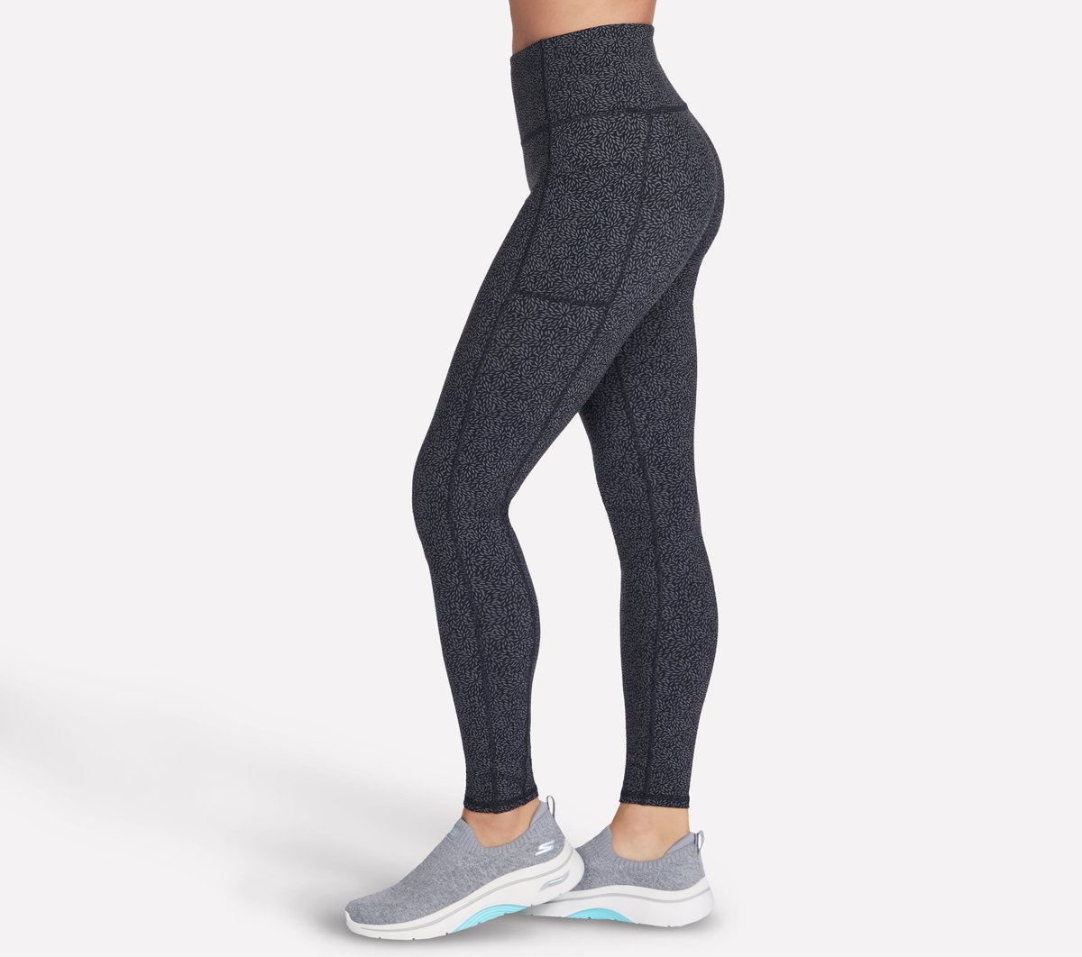 GO WALK Full Length High-Waisted Daisies Legging | Skechers Women