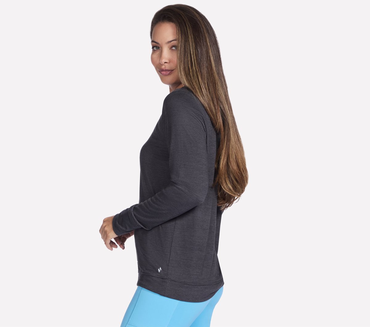 GO DRI Swift Stripe Hoodie | Skechers Women