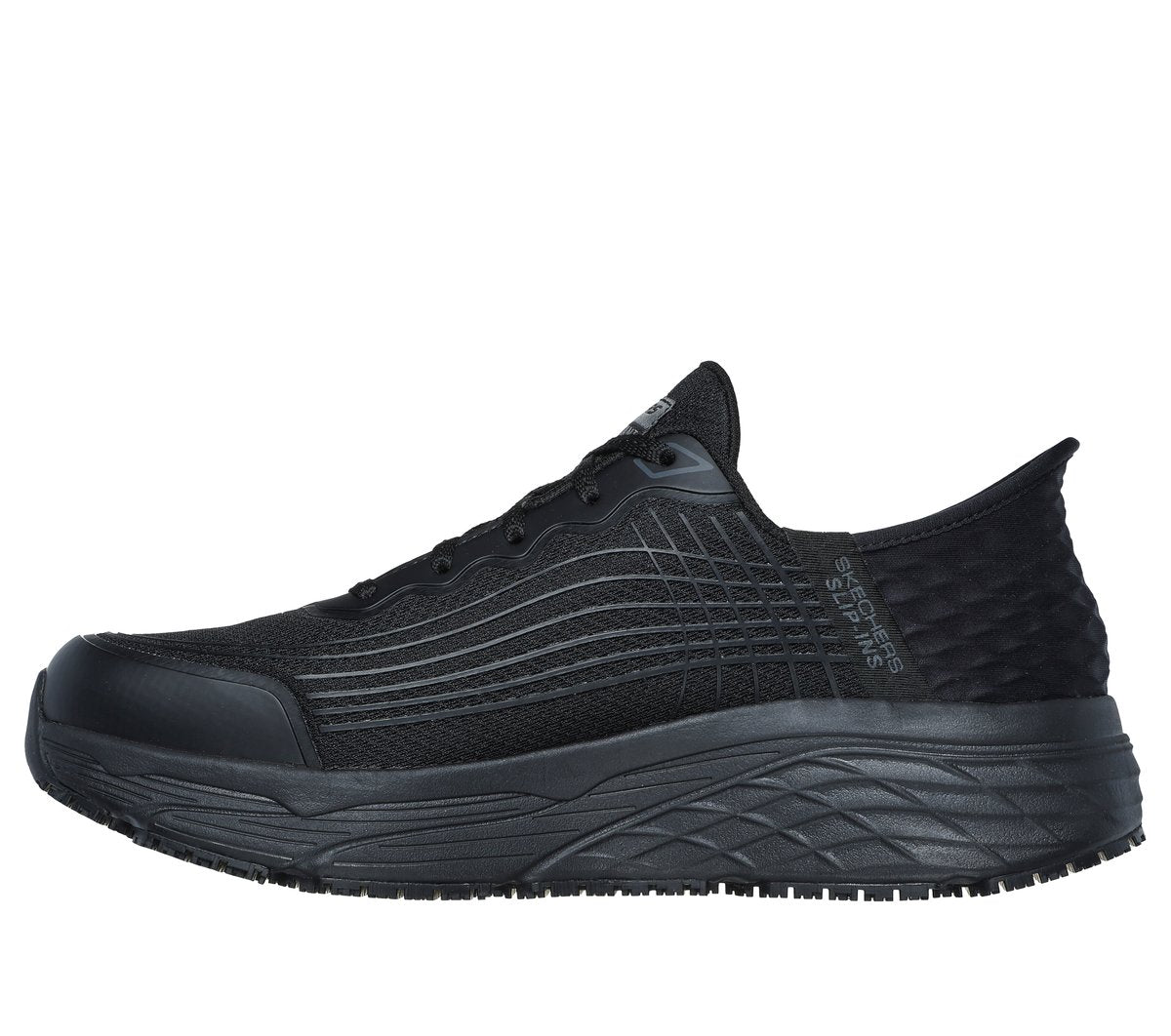 Men Skechers Slip-ins Work Slip-Resistant Relaxed Fit: Max Cushioning Elite - Remmal | Skechers Men