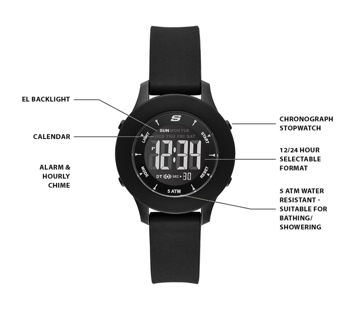 Clothing Skechers Rosencrans Watch | Skechers Clothing