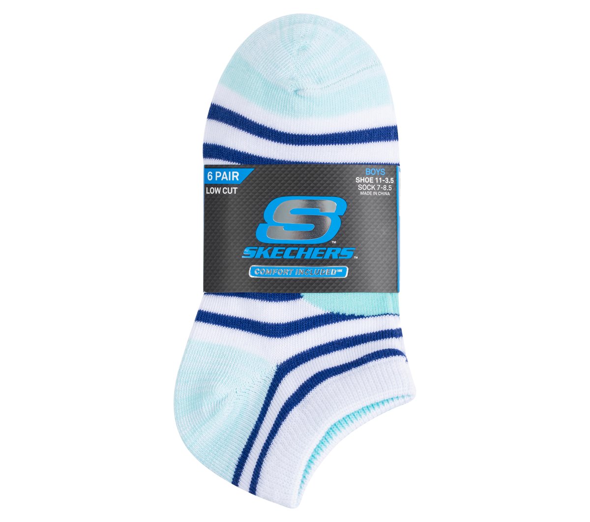 Clothing Skechers Lowcut Emoticon Socks - 6 Pack | Skechers Clothing
