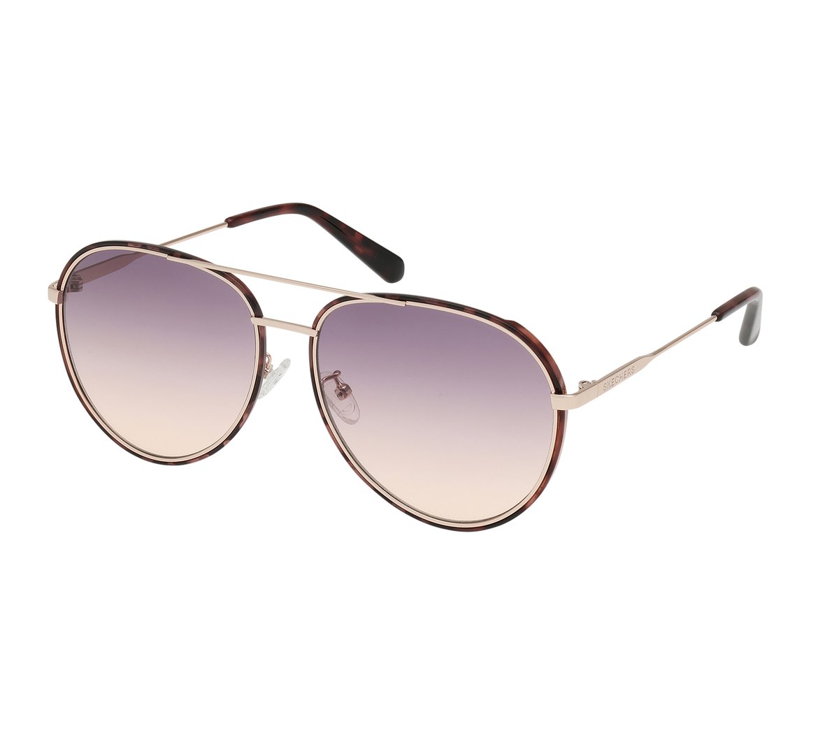Clothing Skechers Rounded Metal Aviator Sunglasses | Skechers Clothing