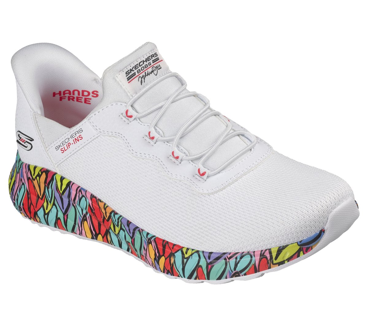 Women|New Arrivals Skechers Slip-ins JGoldcrown: BOBS Sport Squad Chaos - Colorstride Motion | Skechers Women|New Arrivals