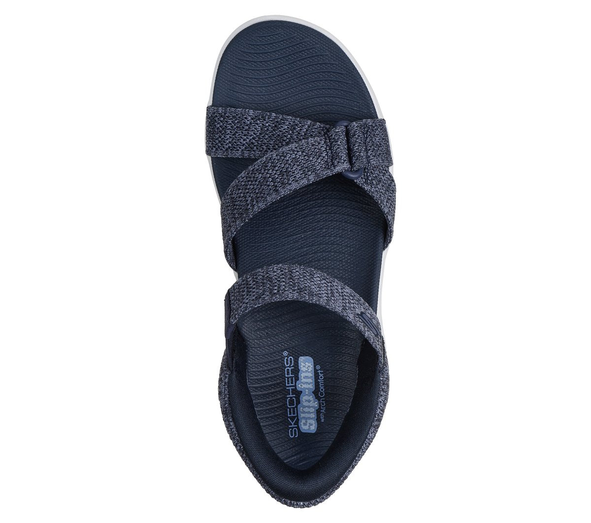 Slip-ins: GO WALK Massage Fit Sandal - Heather | Skechers Women