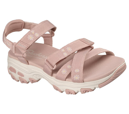 Women|New Arrivals Skechers D'Lites Sandal - Happily Yours | Skechers Women|New Arrivals