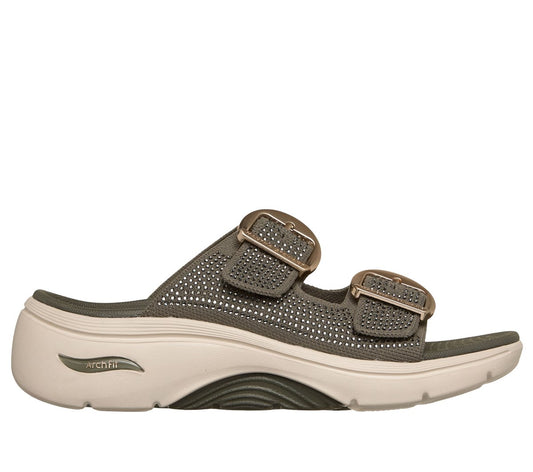 Women|New Arrivals Skechers Martha Stewart: GO WALK Arch Fit 2.0 Sandal - Showstopper | Skechers Women|New Arrivals