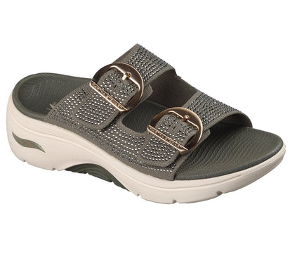 Women|New Arrivals Skechers Martha Stewart: GO WALK Arch Fit 2.0 Sandal - Showstopper | Skechers Women|New Arrivals