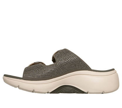 Women|New Arrivals Skechers Martha Stewart: GO WALK Arch Fit 2.0 Sandal - Showstopper | Skechers Women|New Arrivals