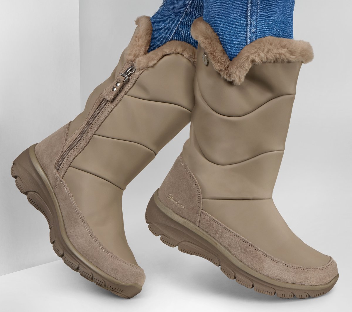 Waterproof Relaxed Fit: Easy Going - Snow Chillin | Skechers Women