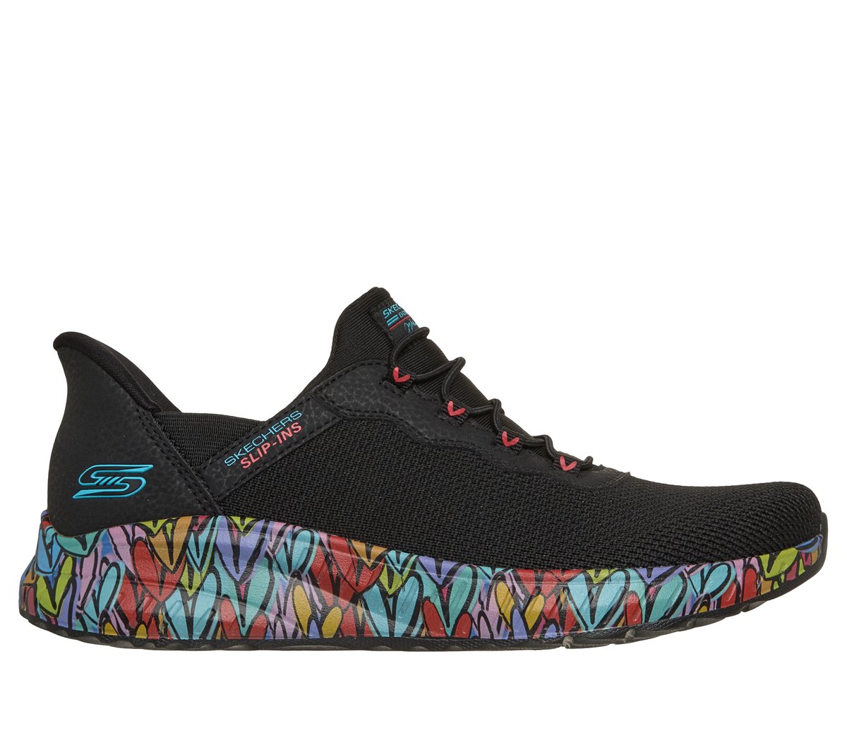 Women|New Arrivals Skechers Slip-ins JGoldcrown: BOBS Sport Squad Chaos - Colorstride Motion | Skechers Women|New Arrivals