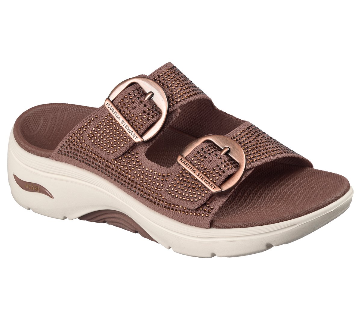 Women|New Arrivals Skechers Martha Stewart: GO WALK Arch Fit 2.0 Sandal - Showstopper | Skechers Women|New Arrivals