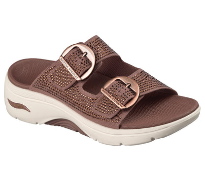 Women|New Arrivals Skechers Martha Stewart: GO WALK Arch Fit 2.0 Sandal - Showstopper | Skechers Women|New Arrivals