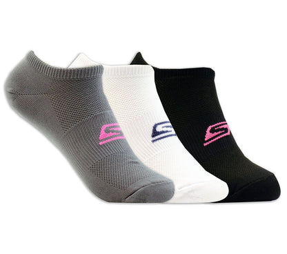 Women|Clothing Skechers 3 Pack No Show Stretch Socks | Skechers Women|Clothing