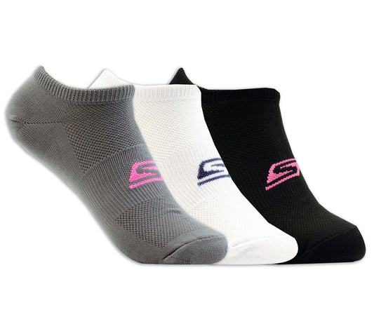 Women|Clothing Skechers 3 Pack No Show Stretch Socks | Skechers Women|Clothing