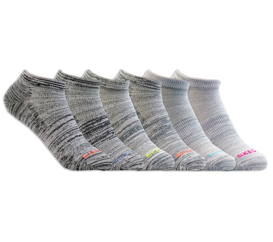 Women|Clothing Skechers 6 Pack Women's Low Cut Sport Stripe Socks | Skechers Women|Clothing