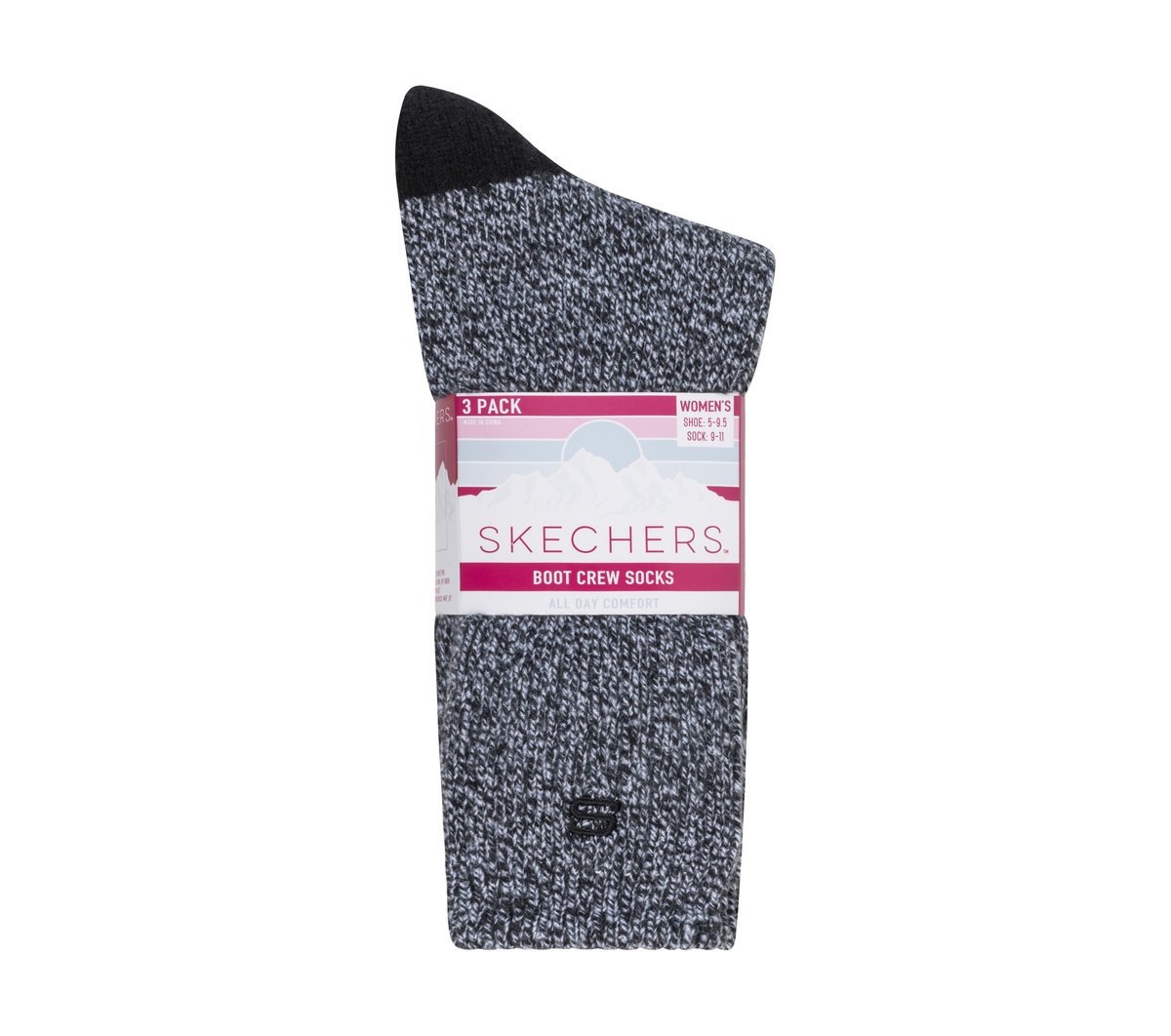 Women|Clothing Skechers Super Soft Boot Crew Socks - 3 Pack | Skechers Women|Clothing