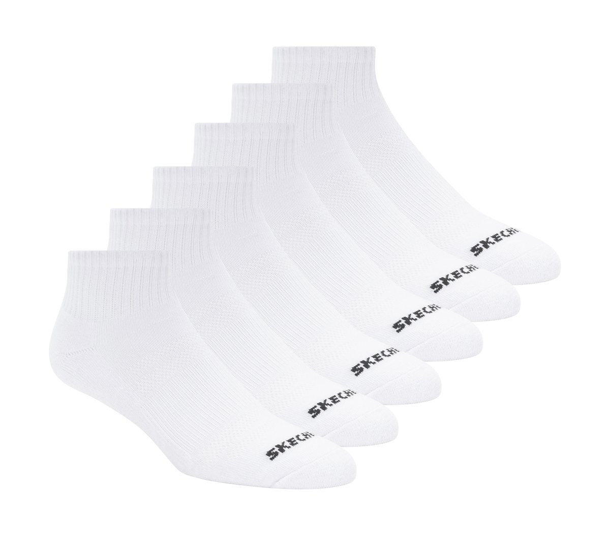 Women|Clothing Skechers 6 Pack Core Quarter Medium Socks | Skechers Women|Clothing