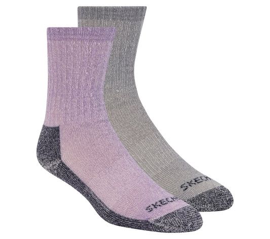 Women|Clothing Skechers 2 Pack Women's Crew Wool Socks | Skechers Women|Clothing