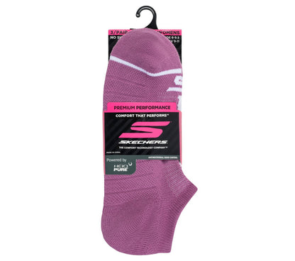 Women|Clothing Skechers 3 Pack Women's No Show Premium Basic Socks | Skechers Women|Clothing