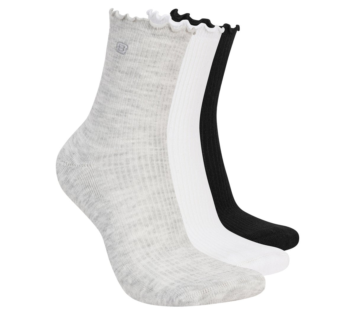 Women|Clothing Skechers 3 Pack Women's Ankle Lettuce Socks | Skechers Women|Clothing