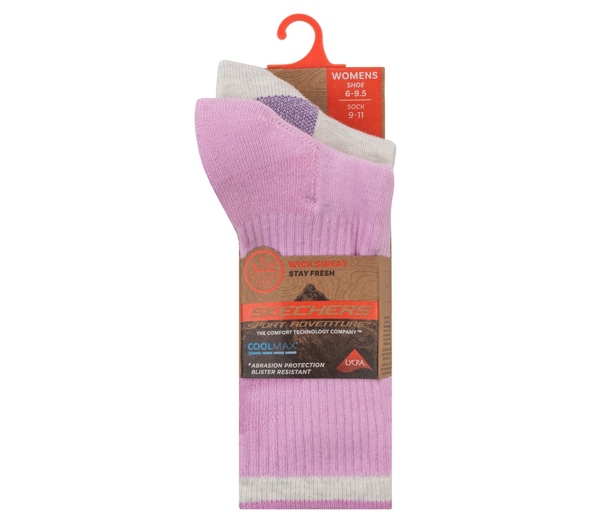 Women|Clothing Skechers 2 Pack Women's Crew Trail Socks | Skechers Women|Clothing