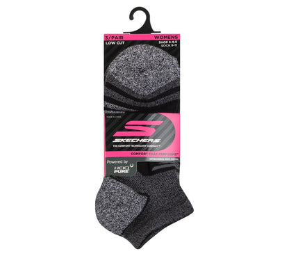 Women|Clothing Skechers 3 Pack Women's Performance Low Cut Running Socks | Skechers Women|Clothing