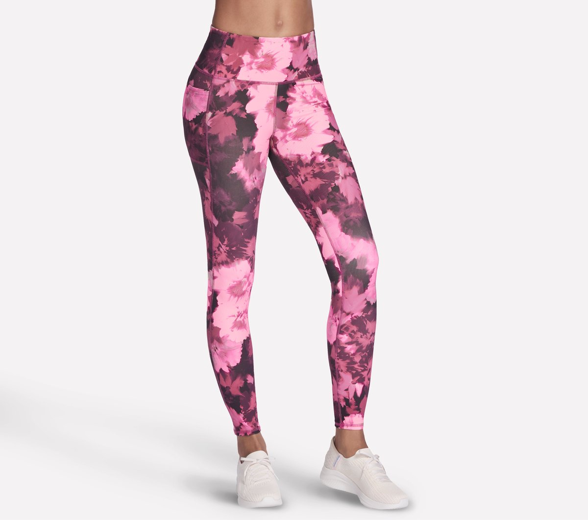 GO FLEX RIB Inbloom Full Length High-Waisted Legging | Skechers Women
