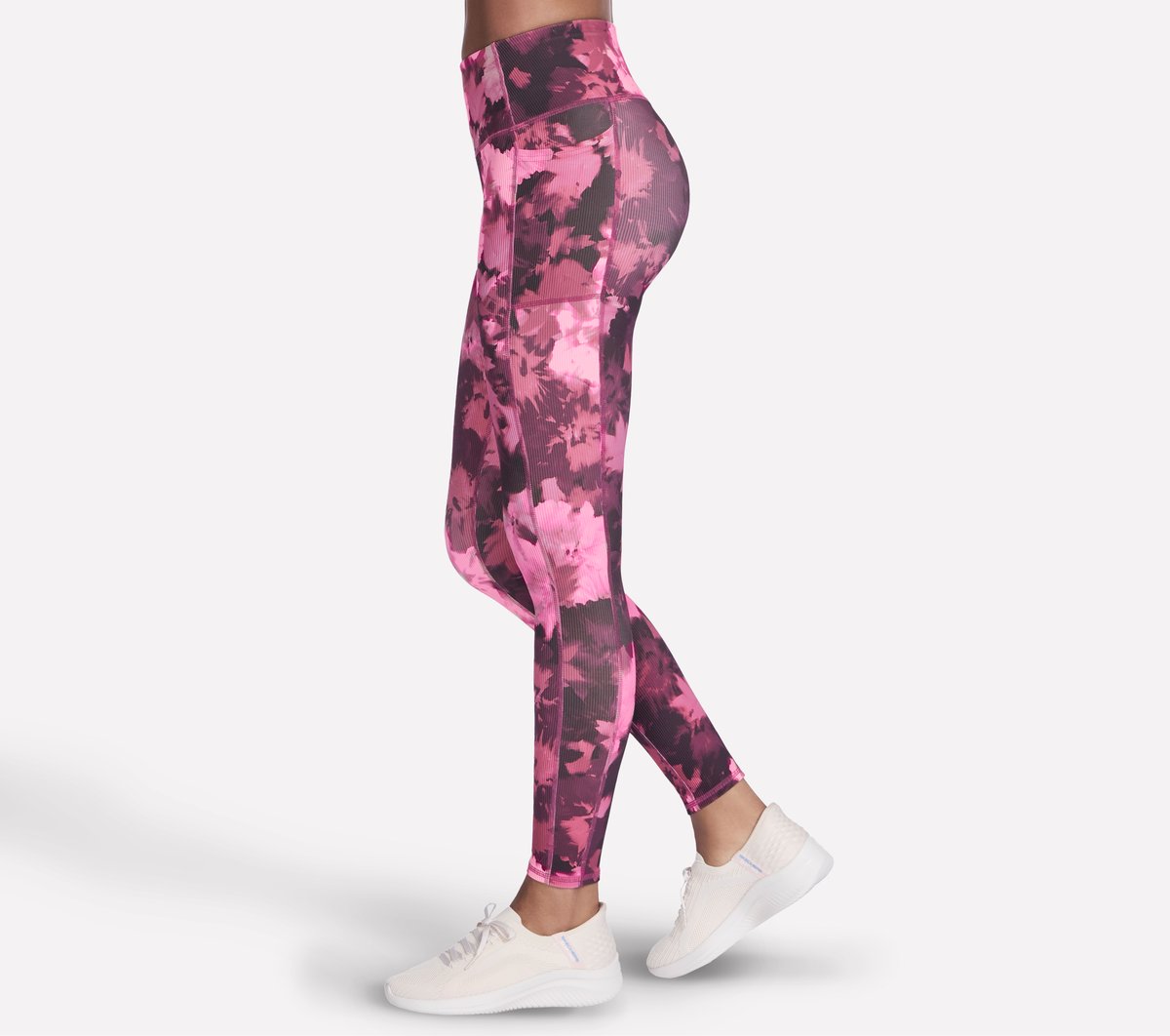 GO FLEX RIB Inbloom Full Length High-Waisted Legging | Skechers Women