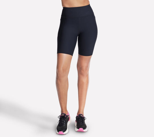 GO FLEX RIB High Waisted 8 Inch Bike Short | Skechers Women