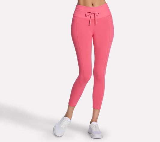 GO WALK Rib Mix High Waisted 7/8 Legging | Skechers Women