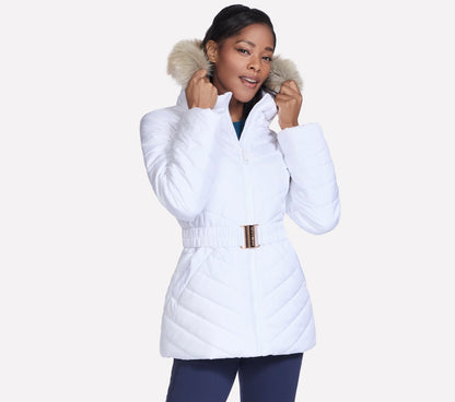 On-The-GO GO SHIELD Cozy Fit Belted Parka | Skechers Women