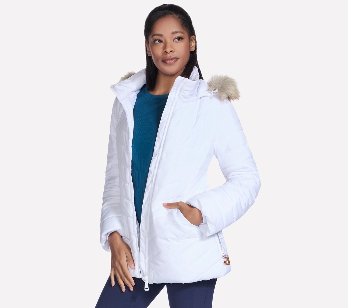 On-The-GO GO SHIELD Cozy Fit Belted Parka | Skechers Women