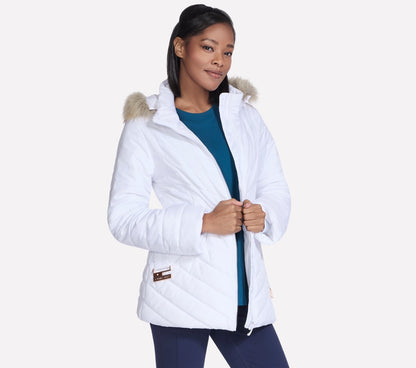 On-The-GO GO SHIELD Cozy Fit Belted Parka | Skechers Women