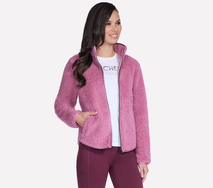 Skech-Sherpa Jacket | Skechers Women