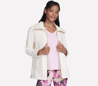 GO SNUGGLE Tunic Full Zip Jacket | Skechers Women