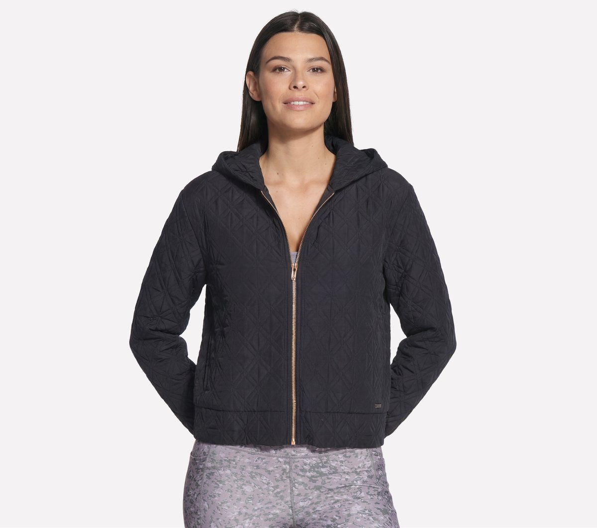 GO WALK Cozy Fit Diamond Jacket | Skechers Women