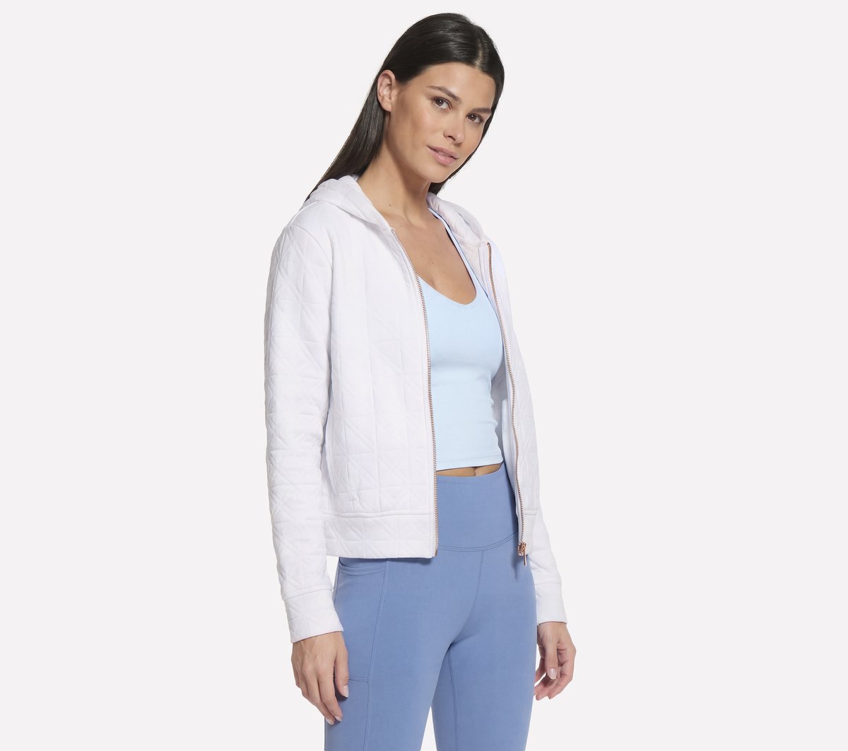 GO WALK Cozy Fit Diamond Jacket | Skechers Women