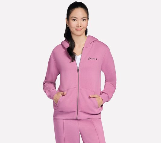 SKECH SWEATS Signature Full Zip Hoodie | Skechers Women