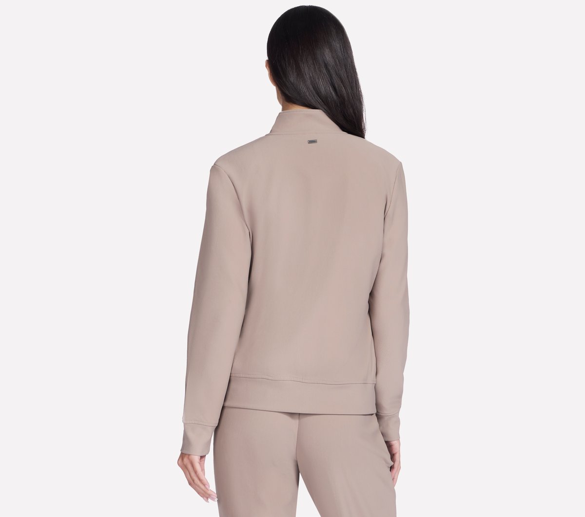 GO Luxe Rib Everyday Full Zip Jacket | Skechers Women