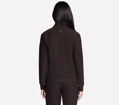 GO Luxe Rib Everyday Full Zip Jacket | Skechers Women