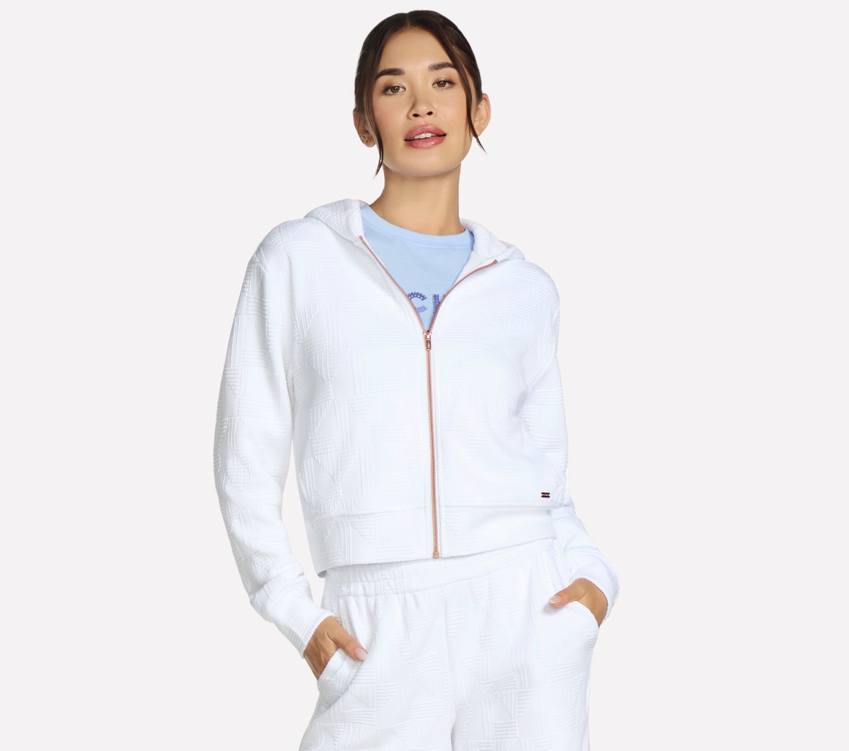 GO WALK Everywhere Diamond Full Zip Jacket | Skechers Women