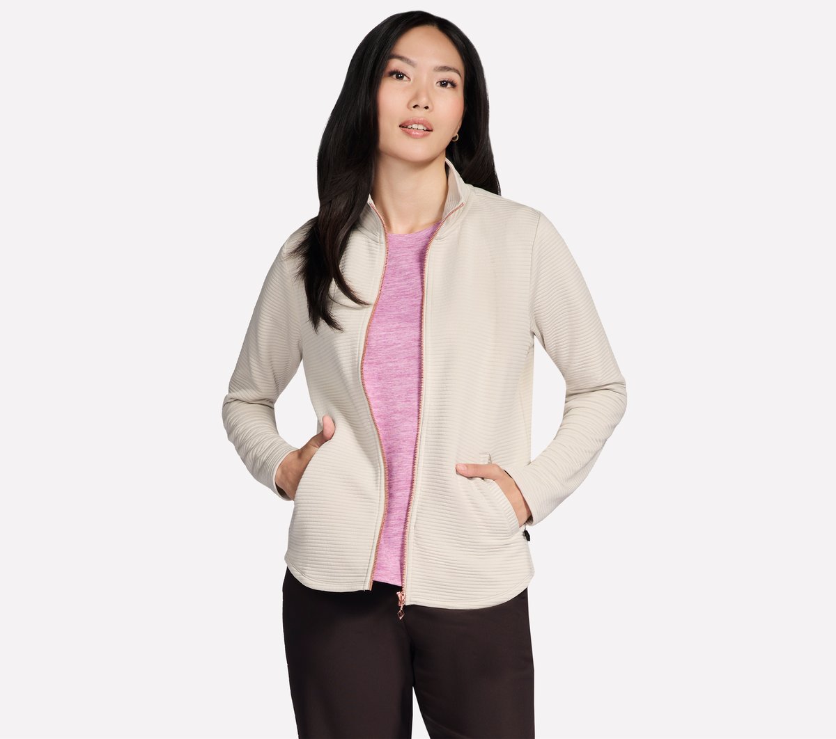 The GO WALK Shine Jacket | Skechers Women