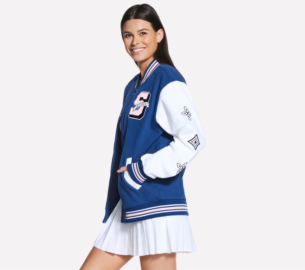 Varsity Jacket | Skechers Women