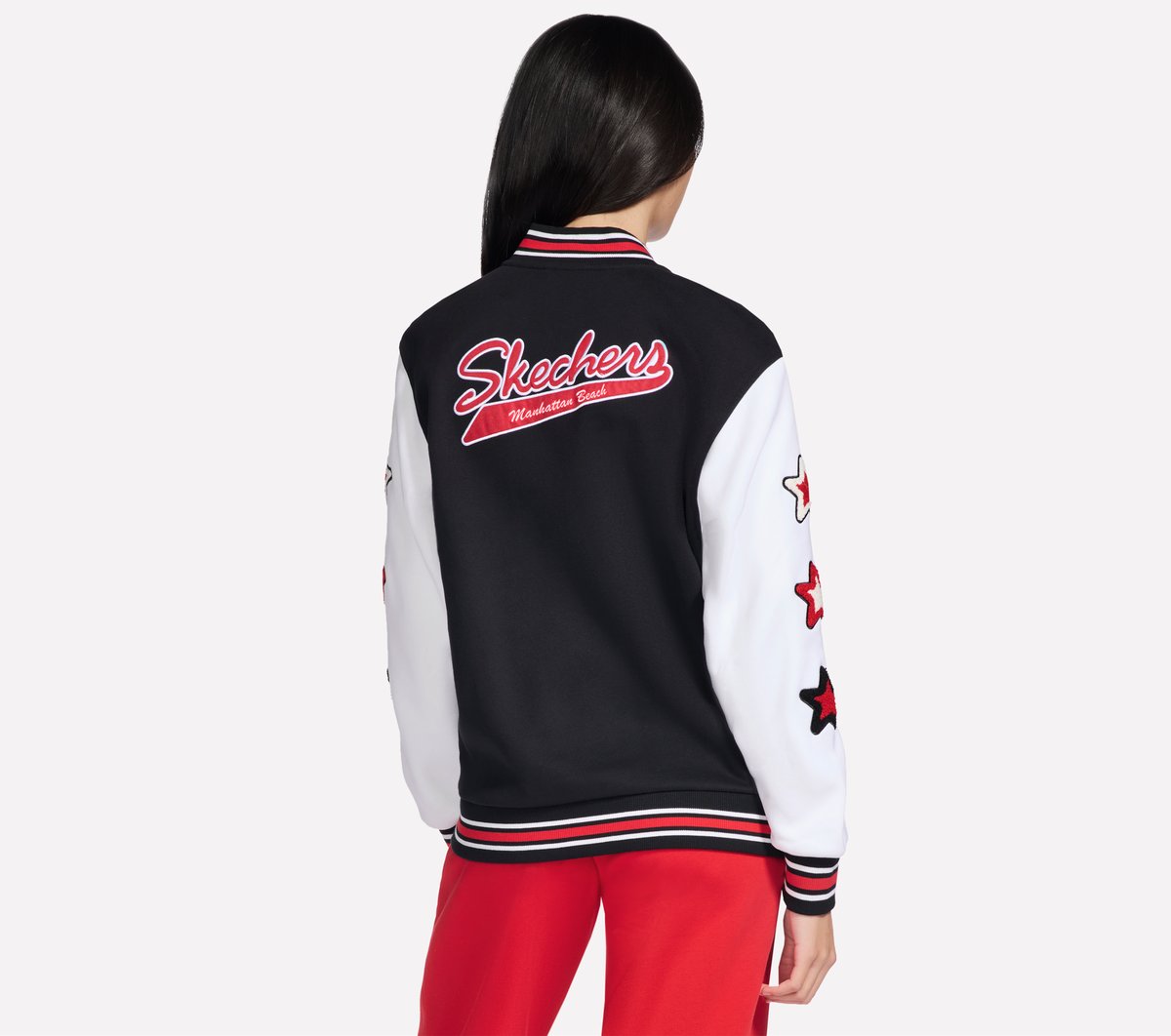 Classic Varsity Jacket | Skechers Women