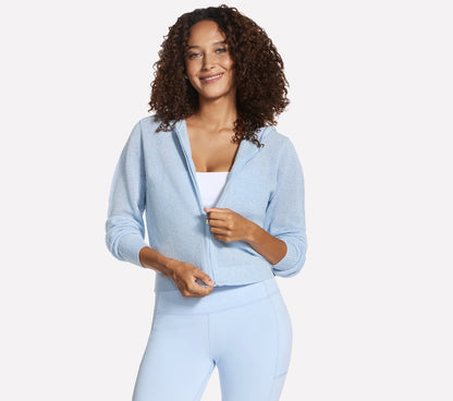 Shine Hooded Full Zip Jacket | Skechers Women