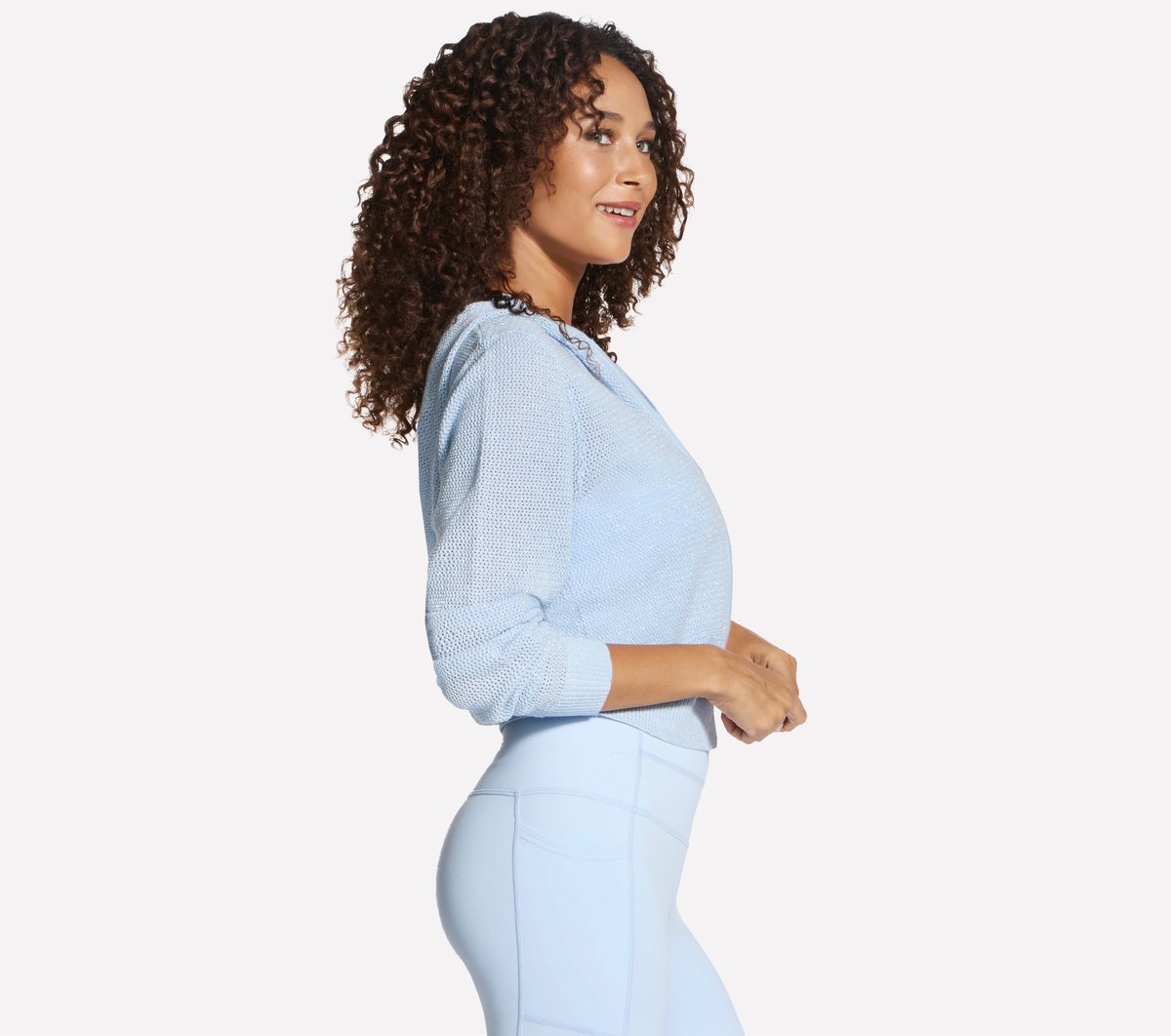 Shine Hooded Full Zip Jacket | Skechers Women