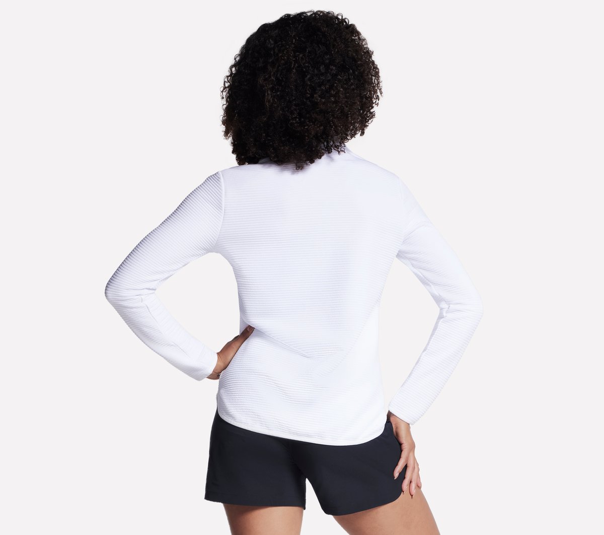 Soft Knit Ottoman 1/4 Zip | Skechers Women