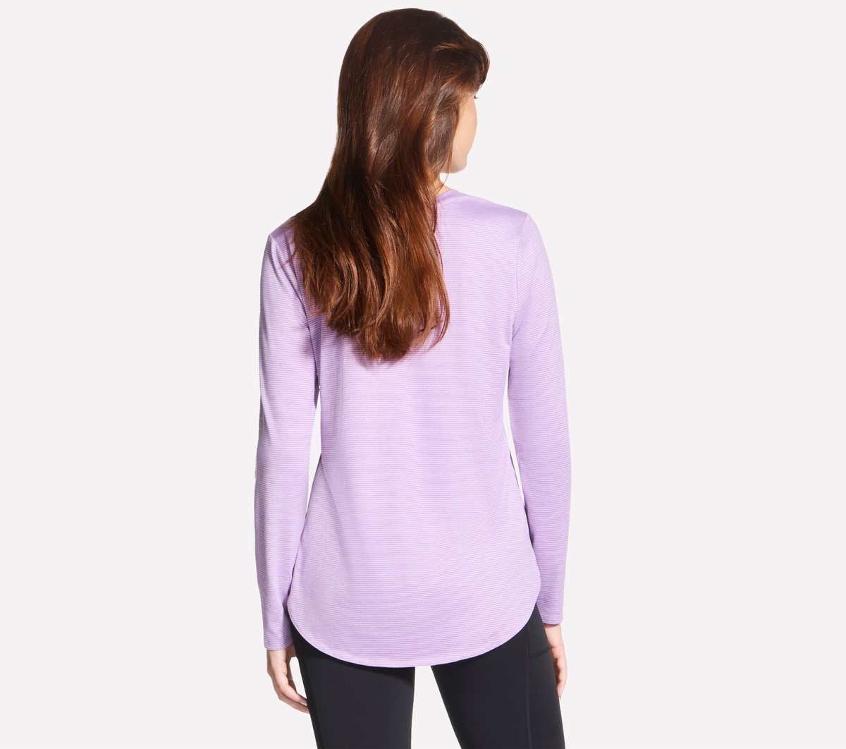 GO DRI Swift Stripe Long Sleeve | Skechers Women