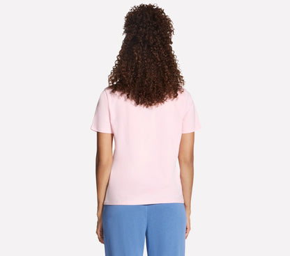 Pima V-Neck Tee | Skechers Women